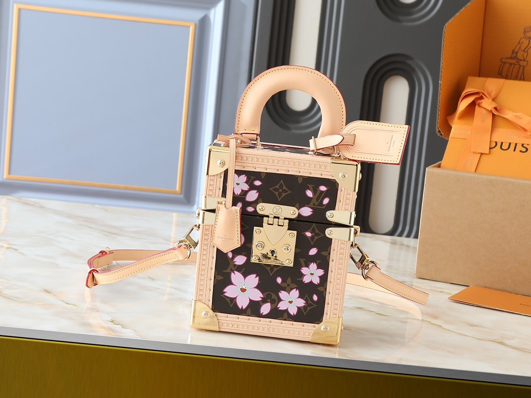 Louis Vuitton Camera Box Cherry Blossom Monogram Bag — hero