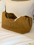 Chanel BocoBeach Quilted Suede Tote — hero