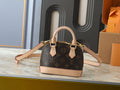 Louis Vuitton Nano Alma Monogram Top-Handle Bag — hero