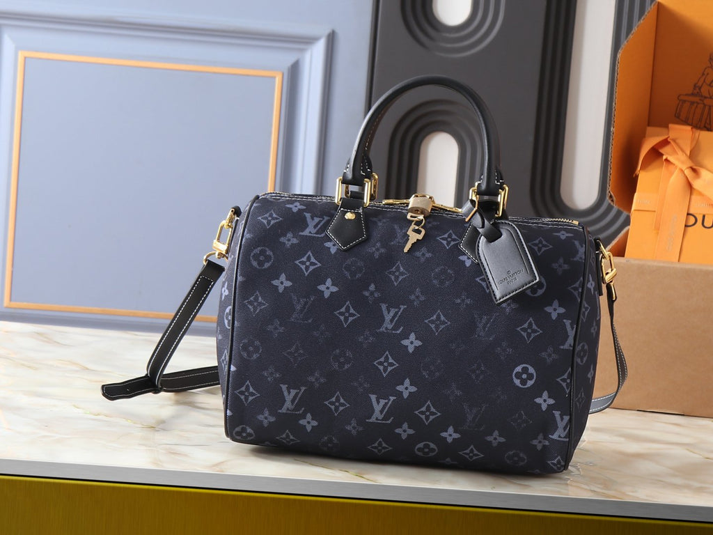 Louis Vuitton Speedy Soft Monogram Emblème Handbag — hero