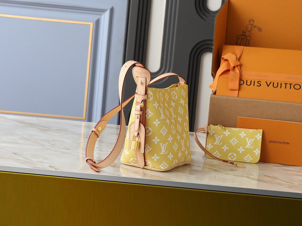 Louis Vuitton All In BB Monogram Bucket Bag — side
