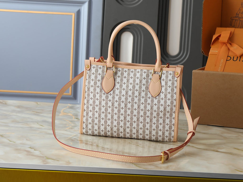 Louis Vuitton Stamp OnTheGo Monogram Tote — back