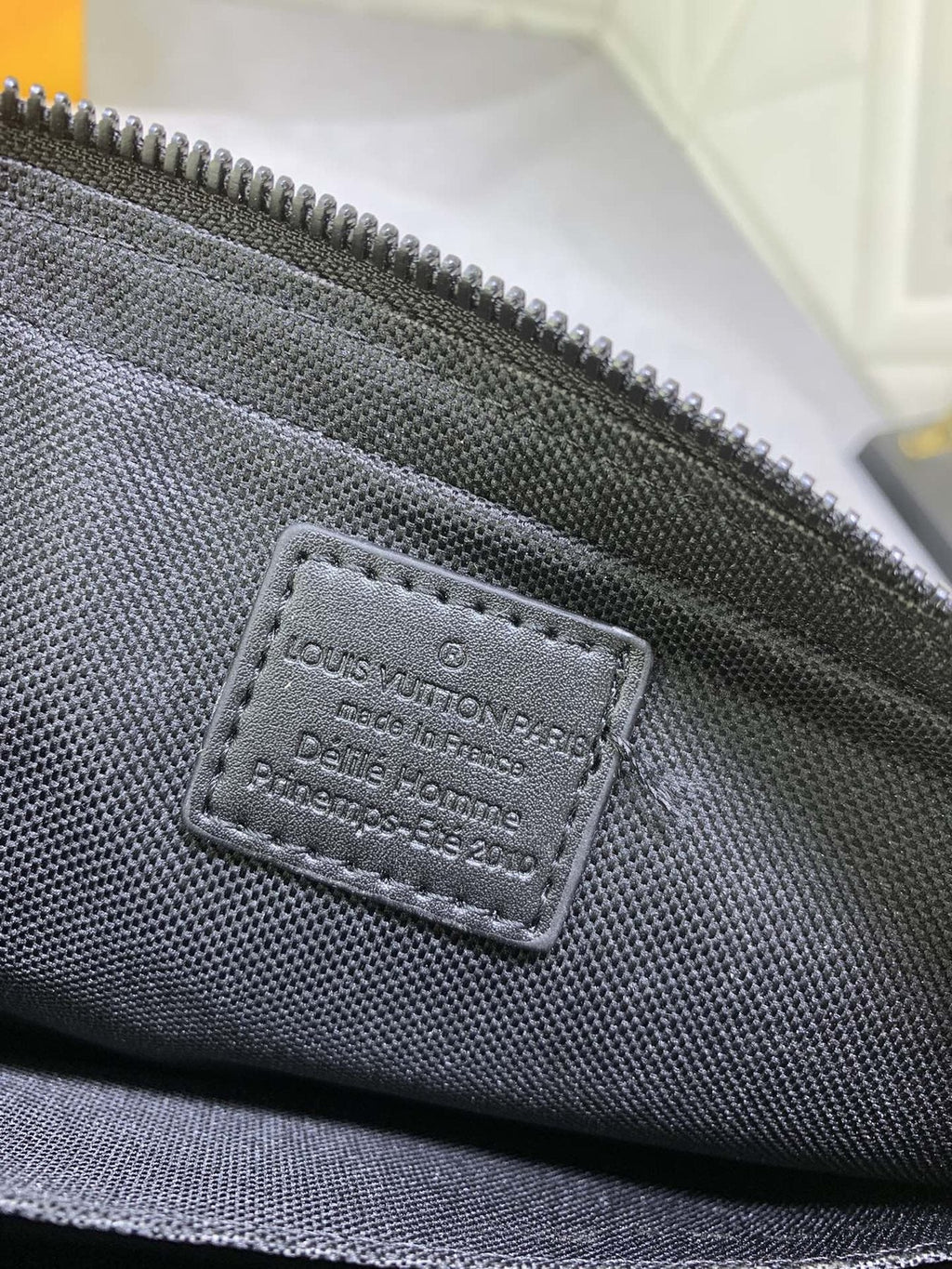 Louis Vuitton Trio Monogram Eclipse Messenger Bag — detail