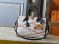 Louis Vuitton Speedy Soft Pink-Band Textile Handbag — hero