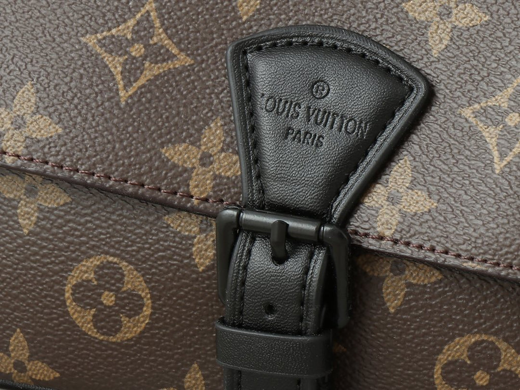 Louis Vuitton Montsouris Jm Monogram Shoulder Bag — detail