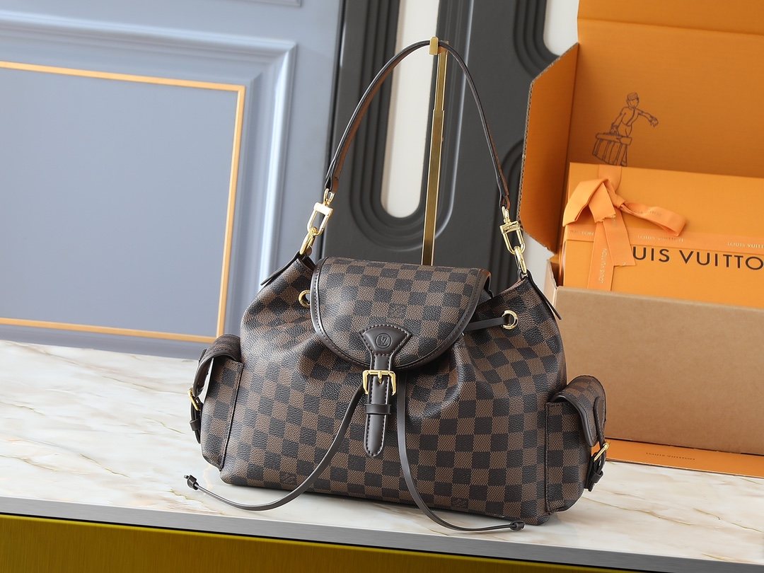 Louis Vuitton Odysée Checkerboard Shoulder Bag — hero