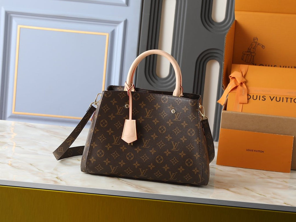 Louis Vuitton Montaigne Monogram Top-Handle Bag — hero