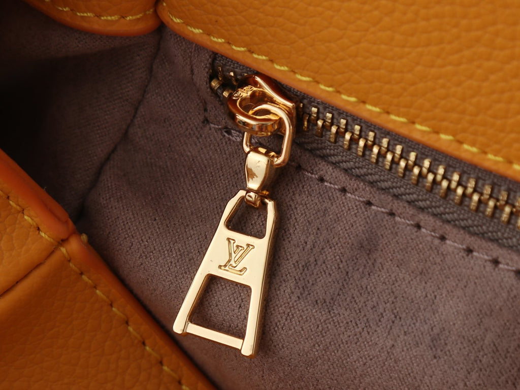 Louis Vuitton On My Side Turn-Lock Tote — detail
