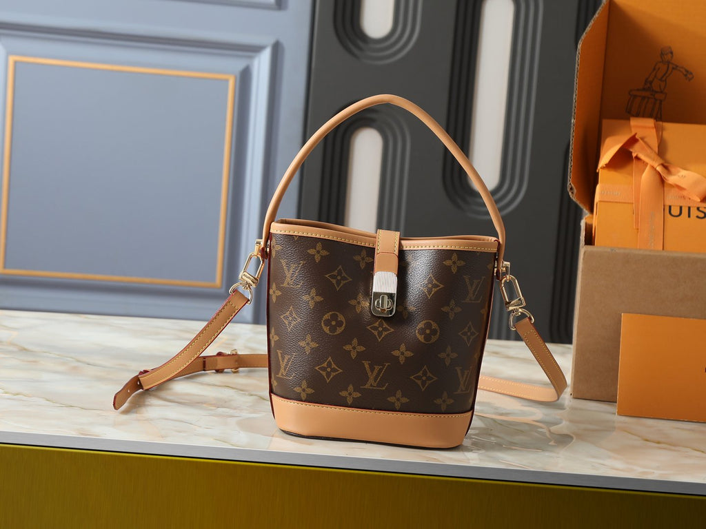 Louis Vuitton Nano Noé Monogram Bucket Bag — hero