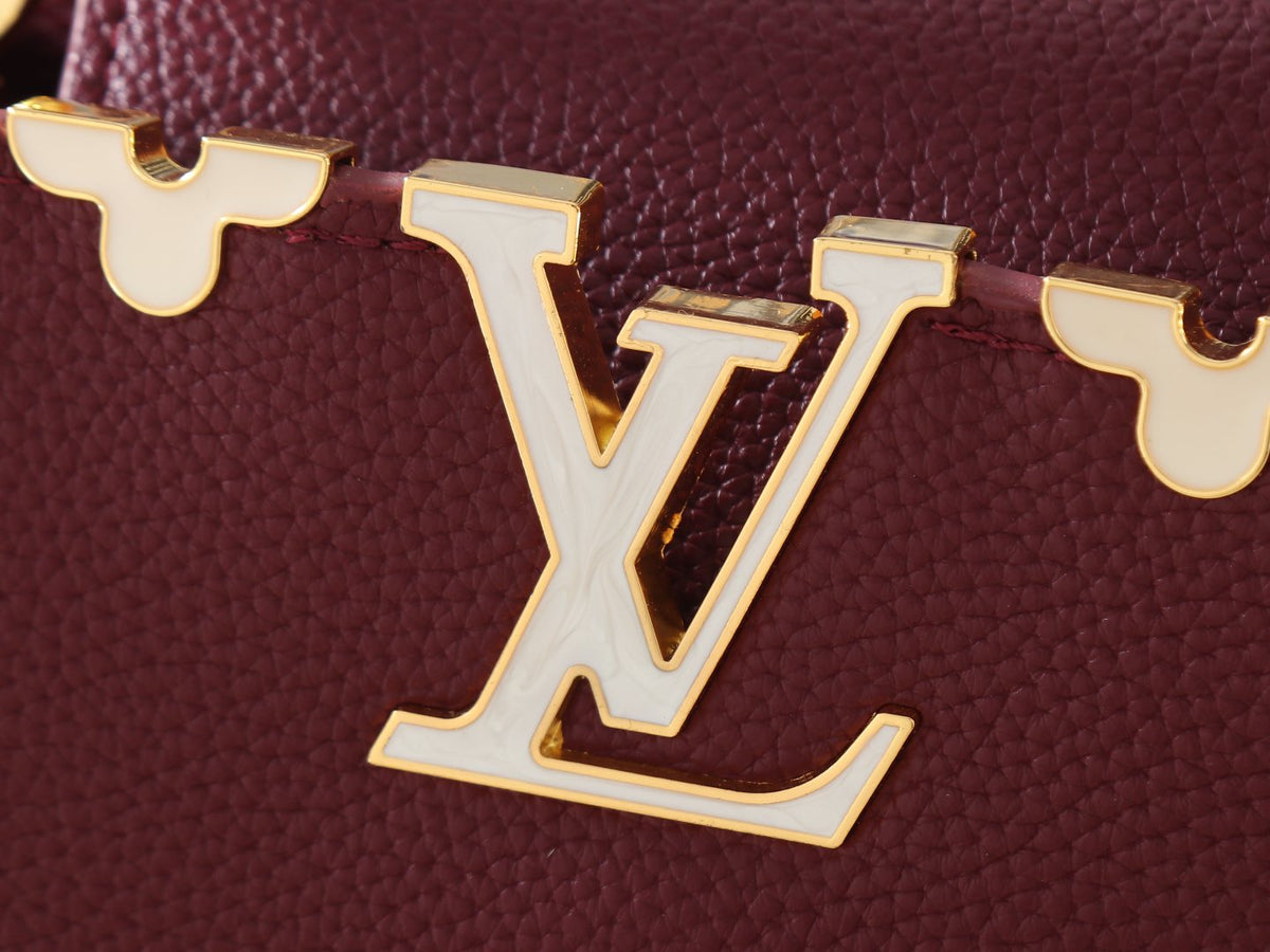 Louis Vuitton Capucines Top-Handle Handbag — detail