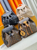Louis Vuitton Montsouris Monogram Backpack — comparison