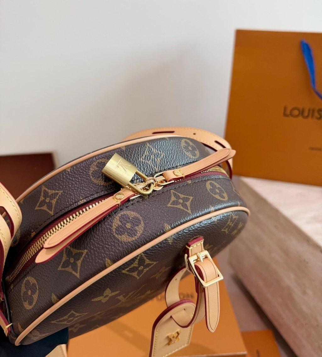 Louis Vuitton Circular Monogram Shoulder Bag — detail