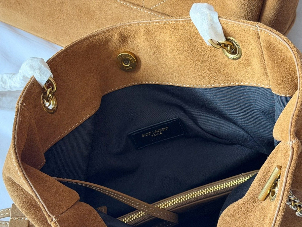 Saint Laurent Jamie Pochon Chain-Handle Tote — detail