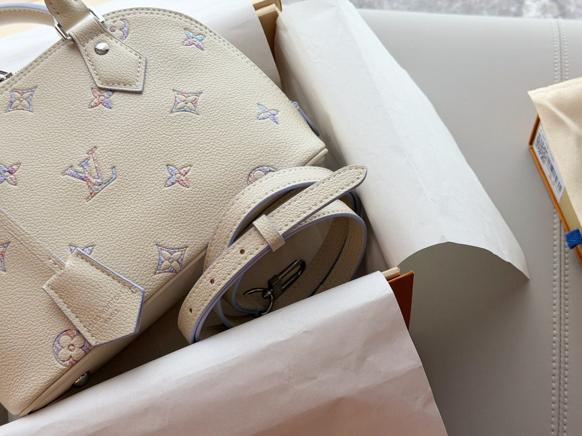 Louis Vuitton Alma Pastel Monogram Handbag — front