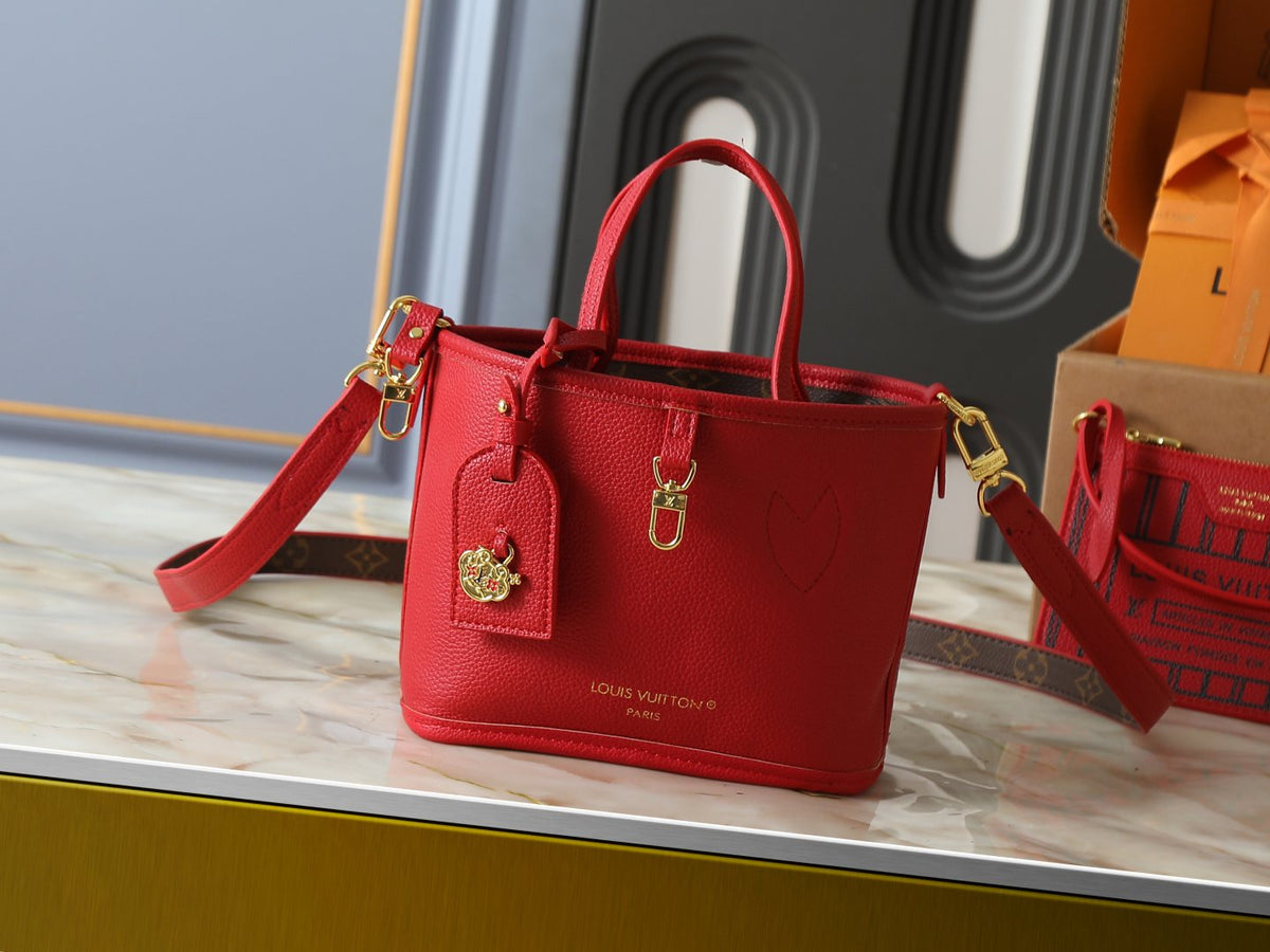 Louis Vuitton Neverfull Inside Out Tote Bag — front