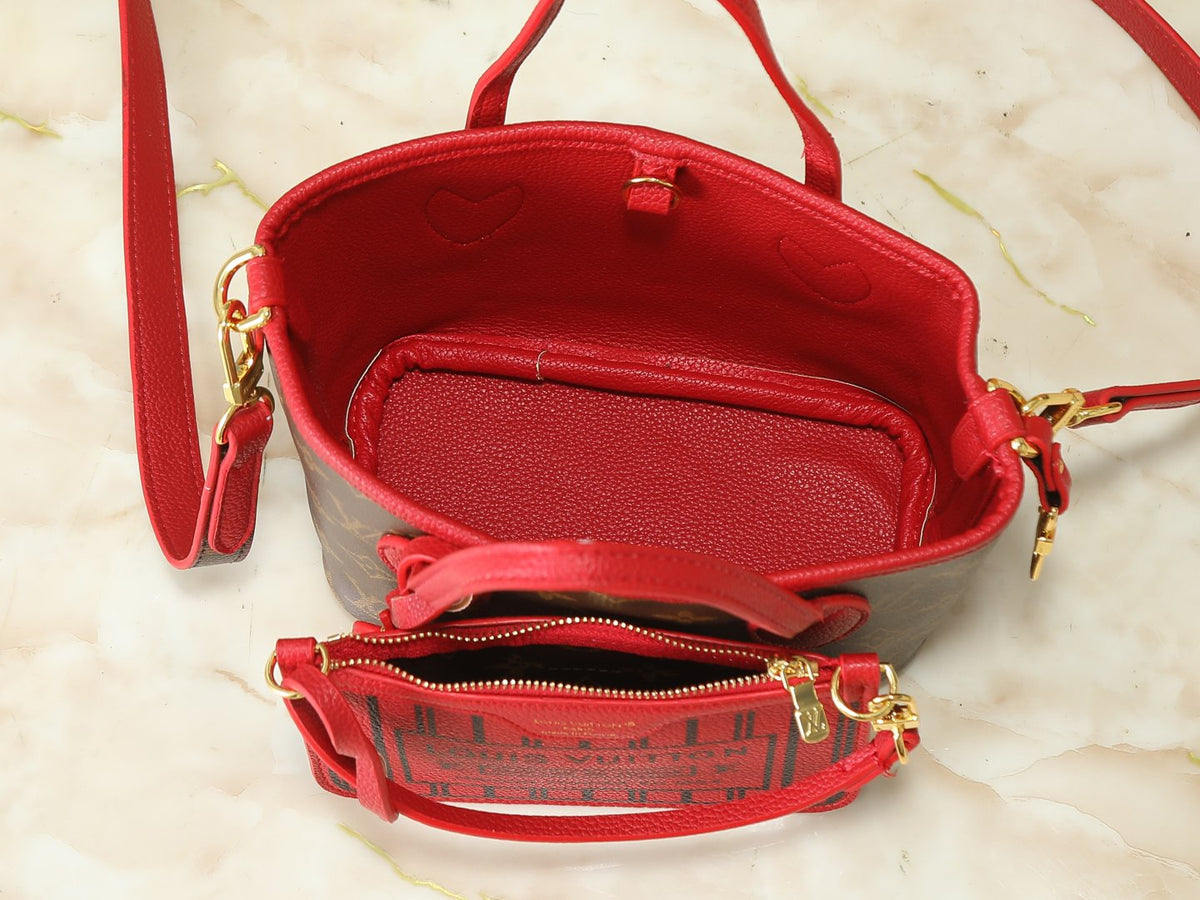 Louis Vuitton Neverfull Inside Out Tote Bag — detail