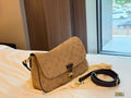 Louis Vuitton Liv Pochette Embossed Monogram Shoulder Bag — hero