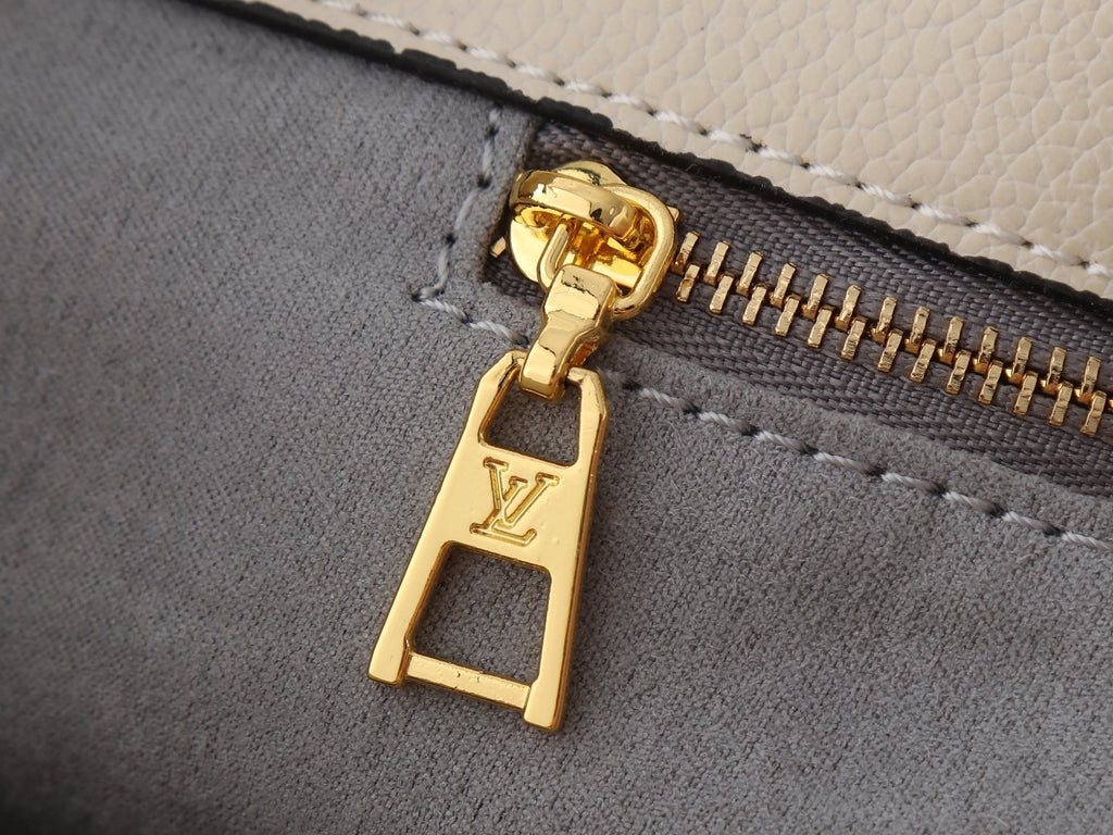Louis Vuitton On My Side Turnlock Tote — detail