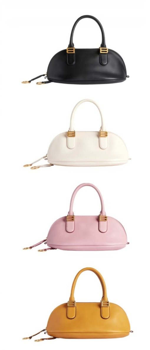Balenciaga Bolero Rounded Bowling Bag — comparison