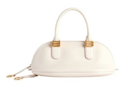 Balenciaga Bolero Rounded Bowling Bag — front