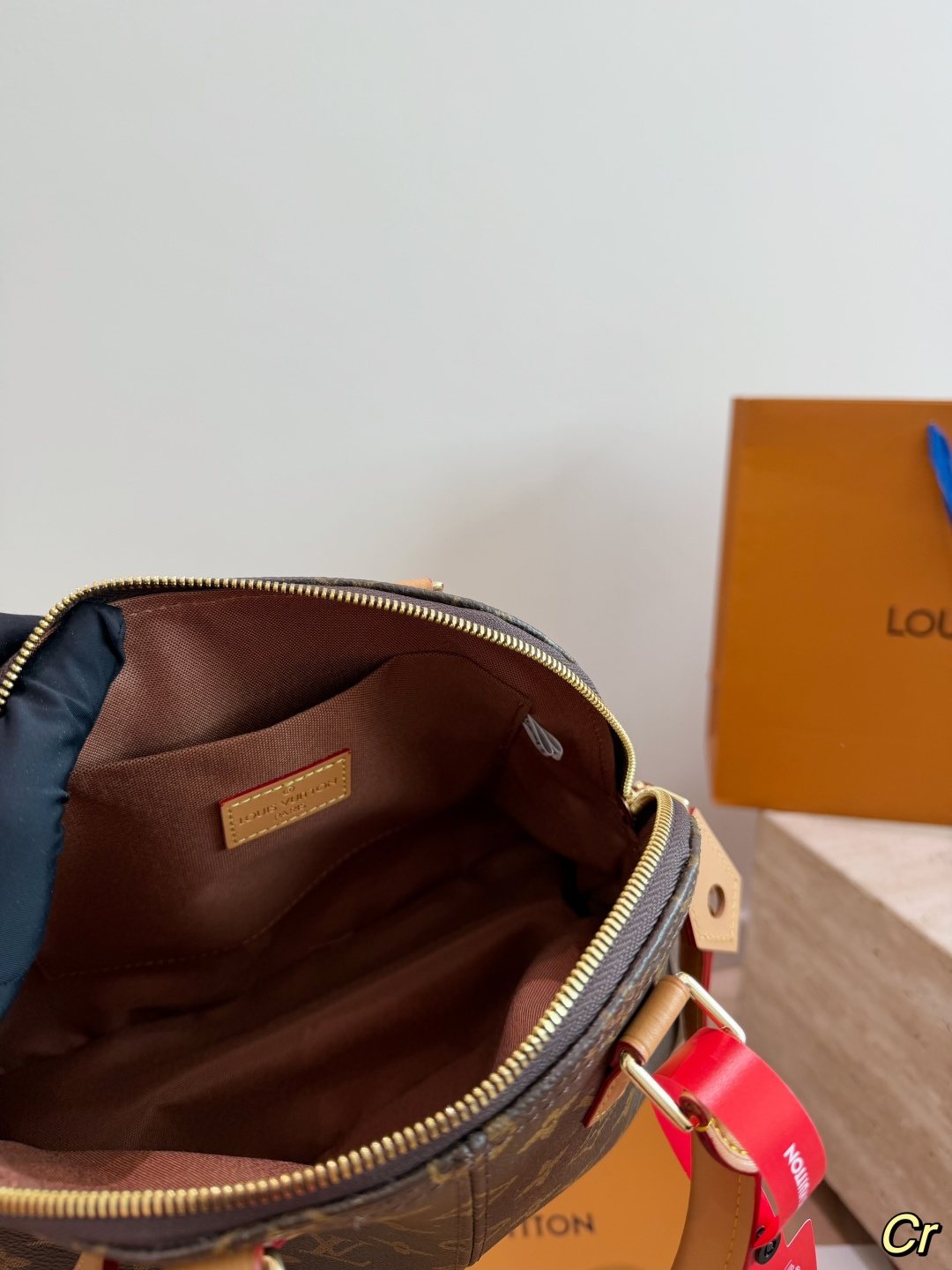 Louis Vuitton Domed Monogram Top-Handle Bag — front