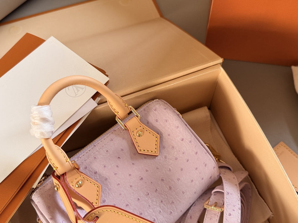 Speedy Nano Patterned Satchel — detail