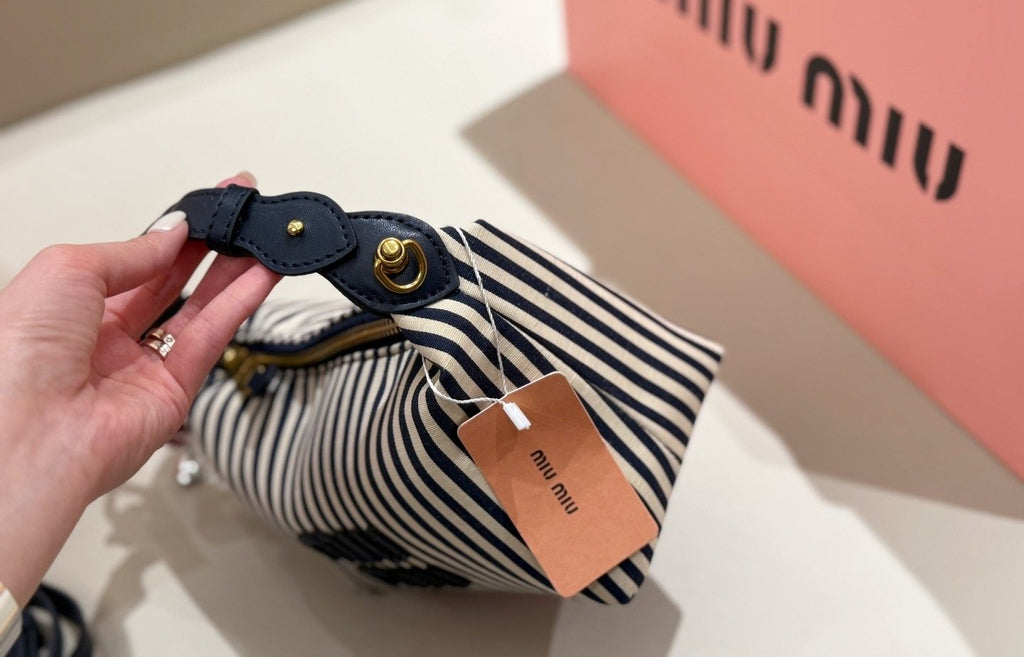 Miu Miu Mini Lunchbox Top-Handle Shoulder Bag — side