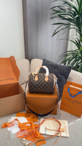 Louis Vuitton Speedy Monogram Satchel — hero