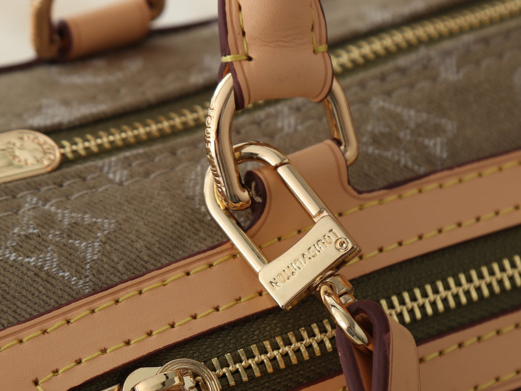 Louis Vuitton Monogram Denim Twin-Pocket Top-Handle Bag — detail