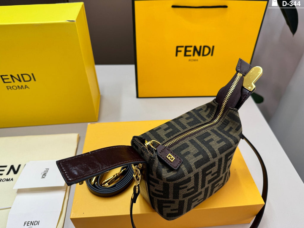 Fendi Baguette Box Top-Handle Bag — detail