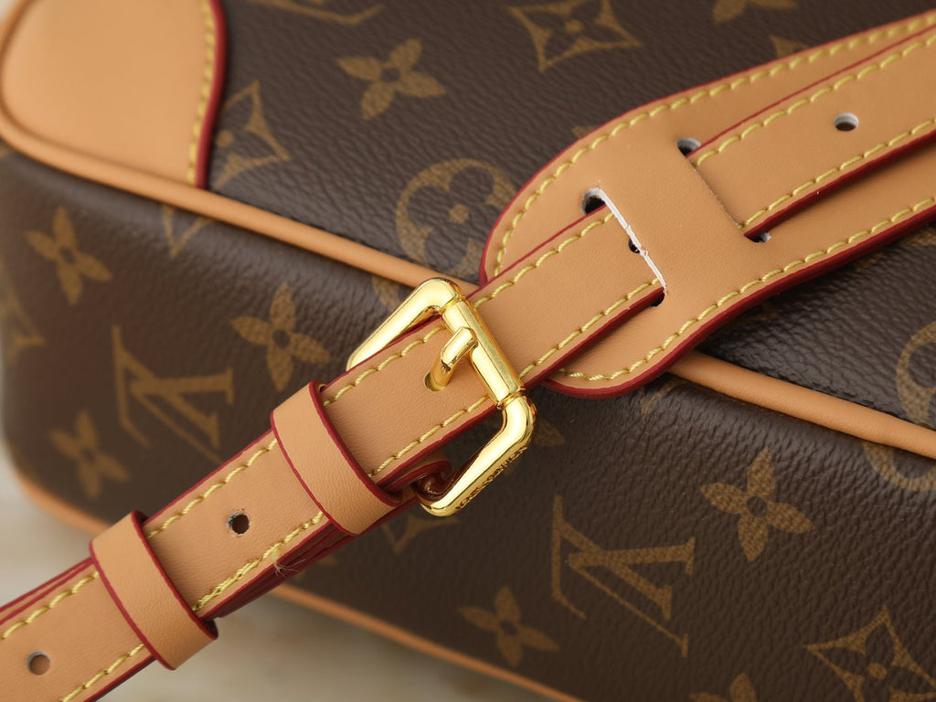 Louis Vuitton Monogram Camera Crossbody Bag — detail
