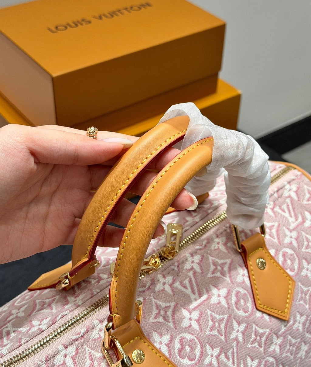 Louis Vuitton Soft Speedy Monogram Handbag — detail