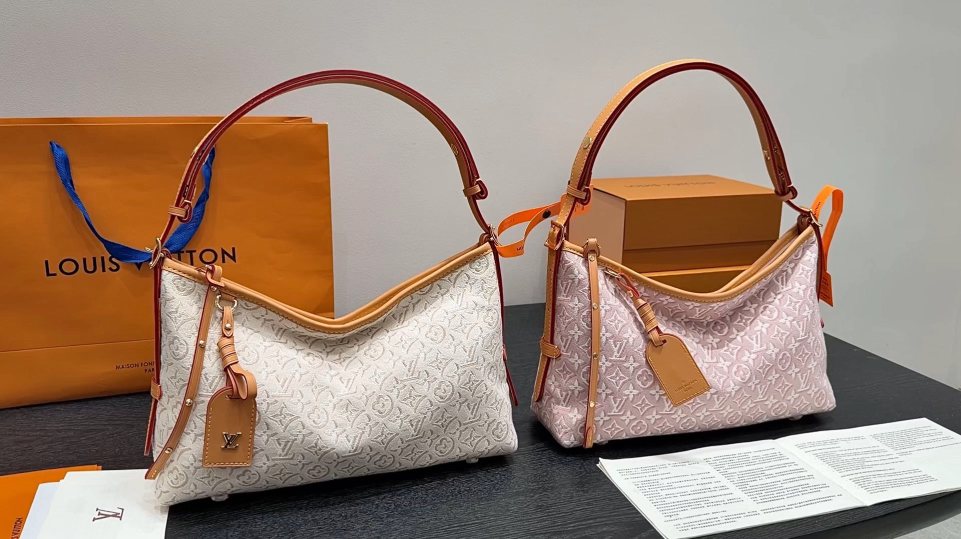 Louis Vuitton Carryall Monogram Shoulder Bag — hero