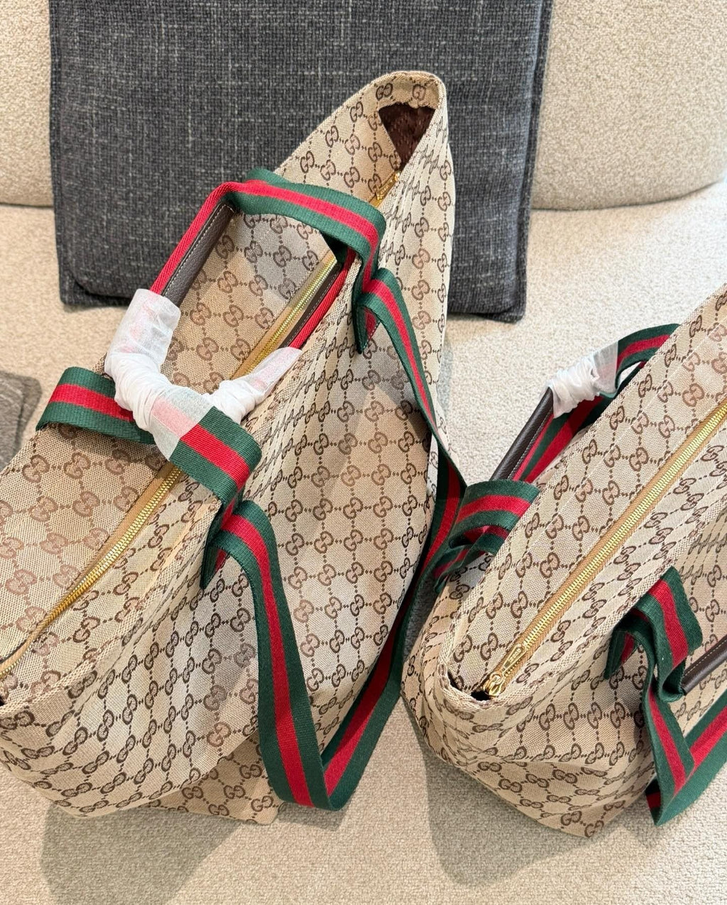 Gucci Giglio GG Monogram Tote Bag — comparison