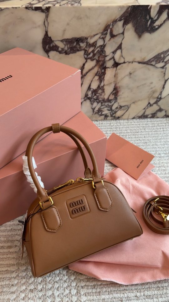 Miu Miu Wander Arched Top Handle Bag — hero