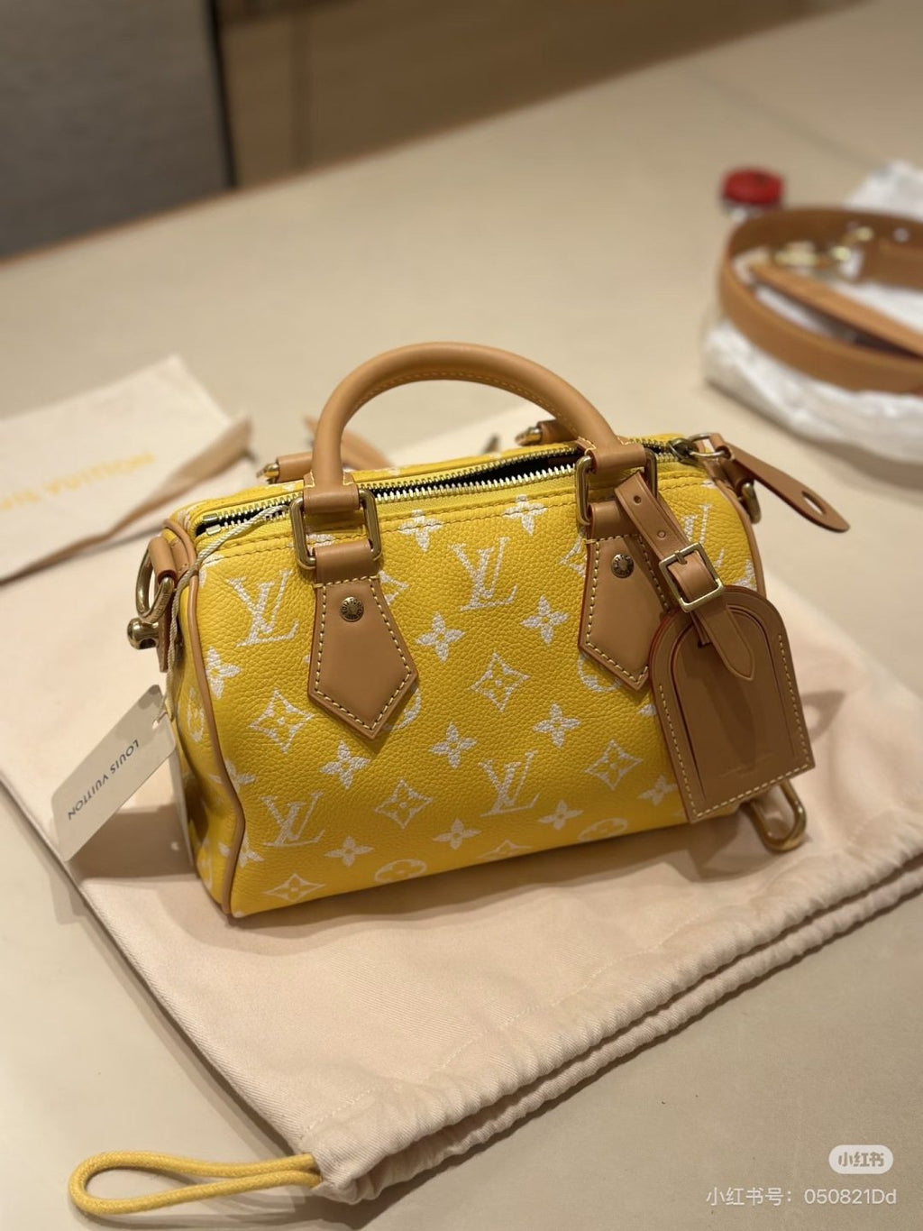 Louis Vuitton Speedy Monogram Top-Handle Bag — front