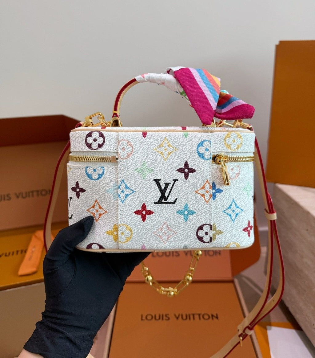 Louis Vuitton Vanity Top Handle Bag — back