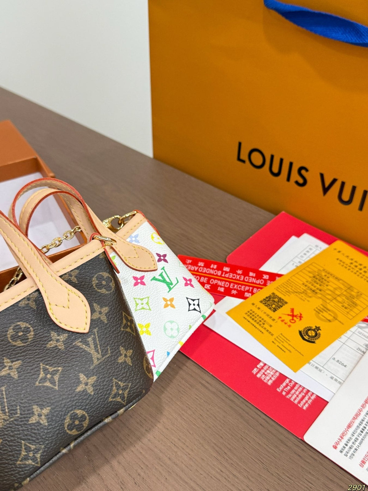 Louis Vuitton Nano Neverfull Monogram Mini Tote — comparison