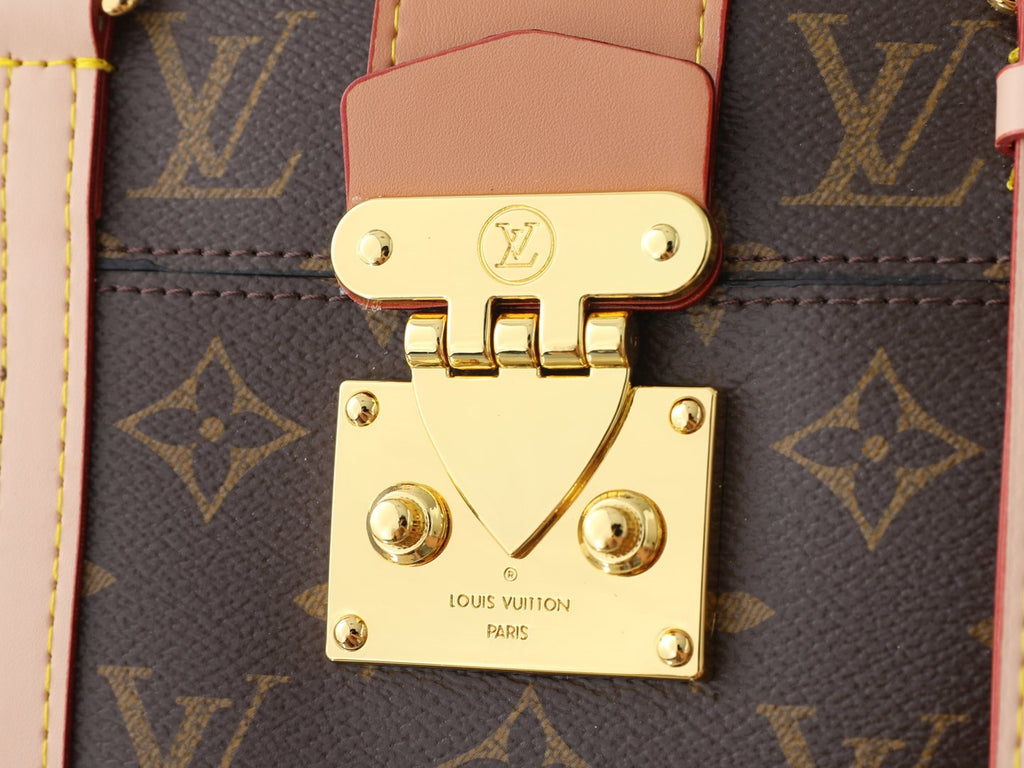 Louis Vuitton Malle de Jour Monogram Shoulder Bag — detail