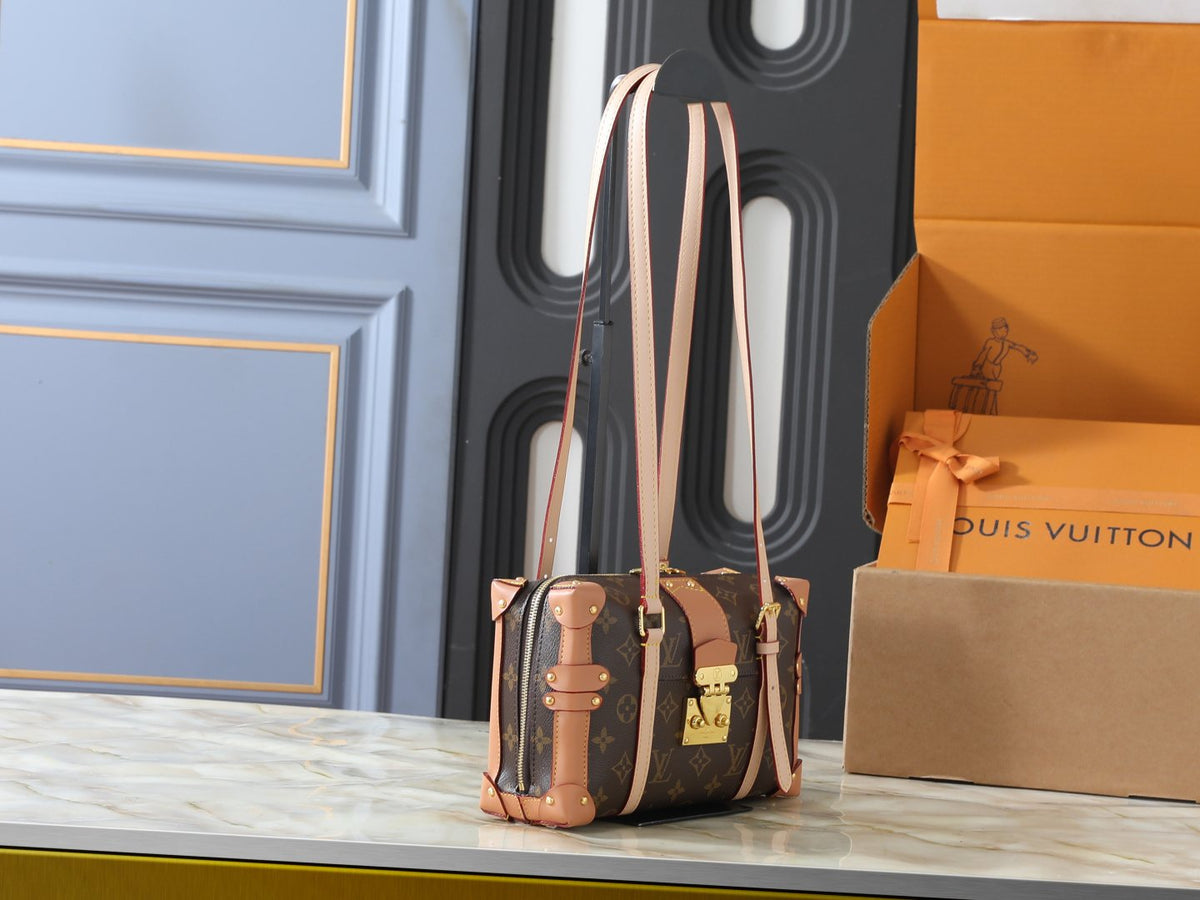 Louis Vuitton Malle de Jour Monogram Shoulder Bag — side