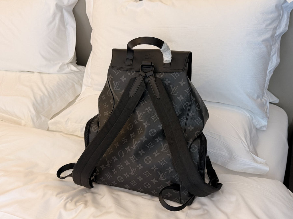 Louis Vuitton Apollo Monogram Eclipse Backpack — back