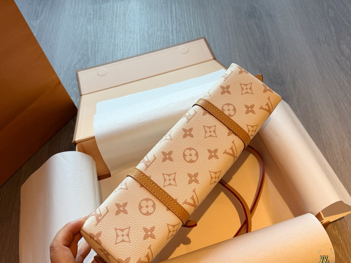 Louis Vuitton Squire East West Monogram Shoulder Bag — front