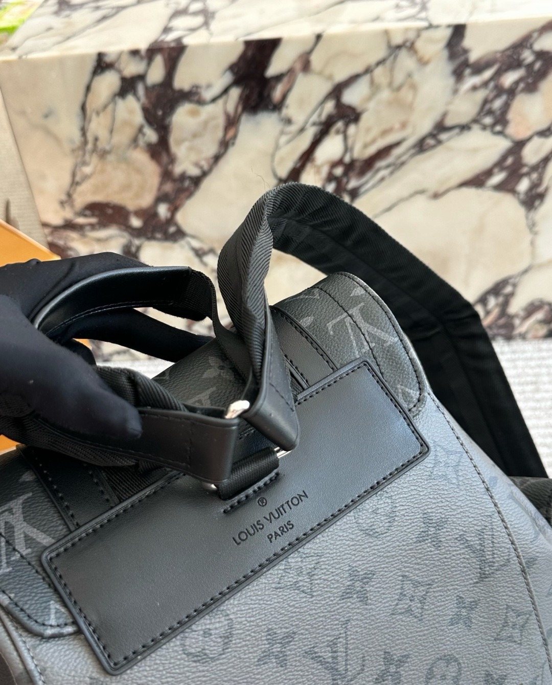 Louis Vuitton Christopher Monogram Backpack — back