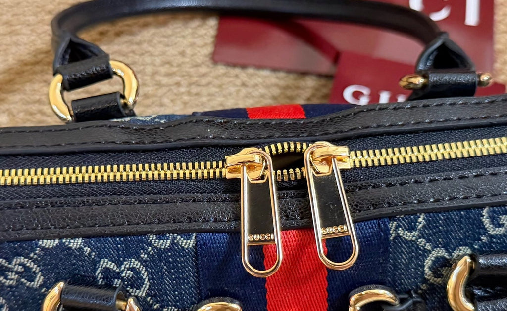 Gucci Borsetto Horsebit Boston Bag — detail