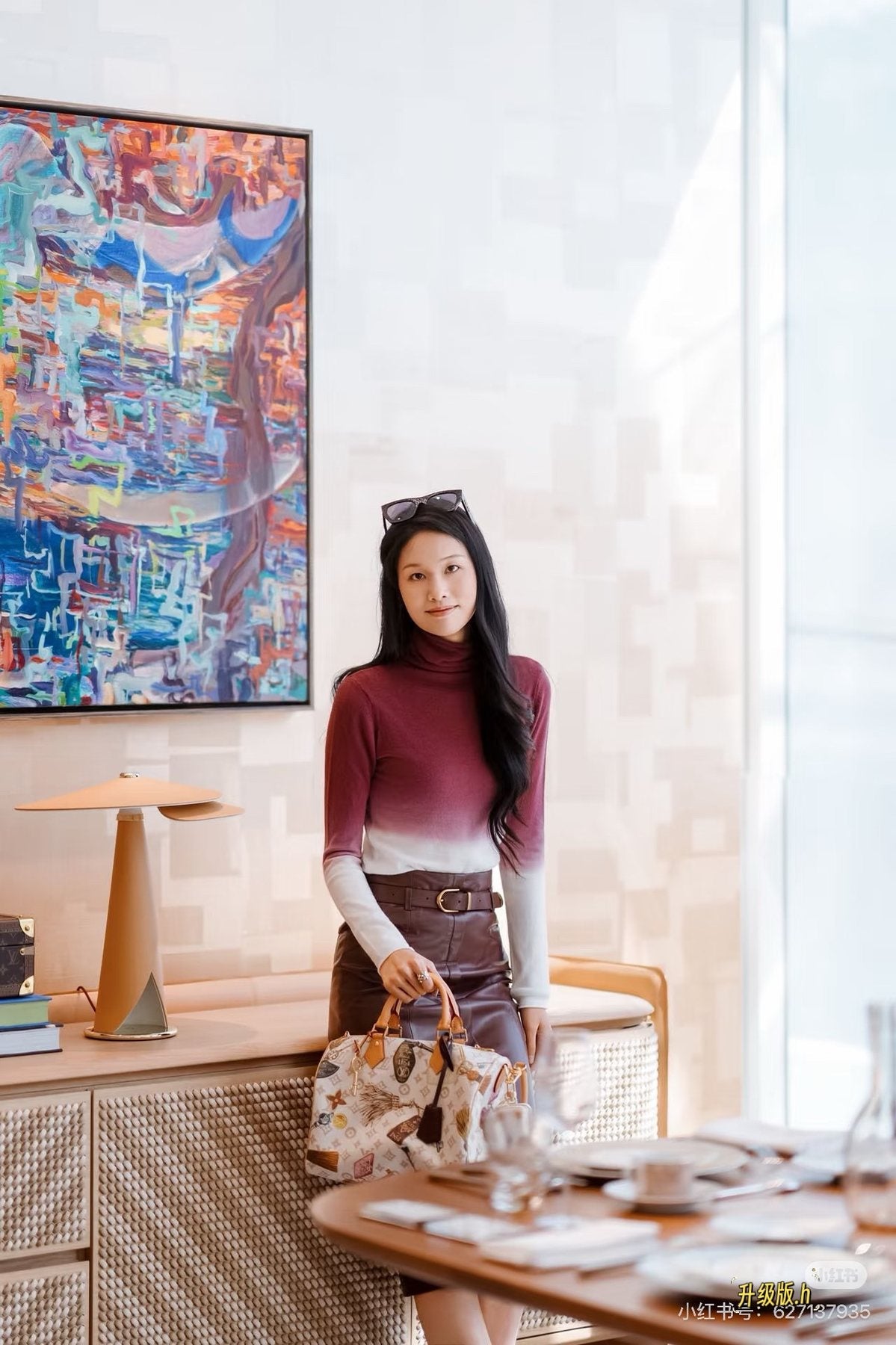 Louis Vuitton Speedy Flight Mode Printed Satchel — model