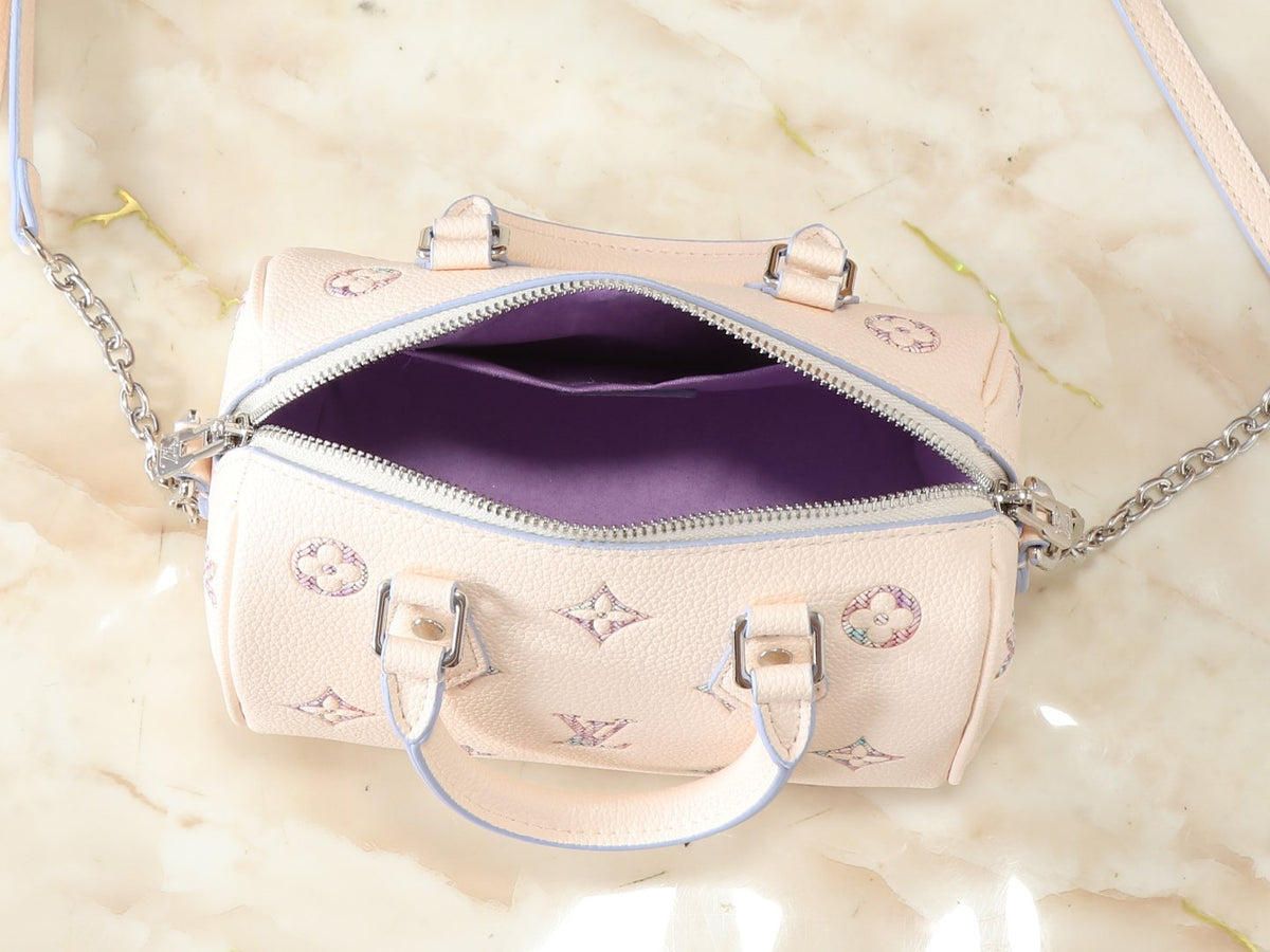 Louis Vuitton Speedy Bandoulière Zip-Top Satchel — detail