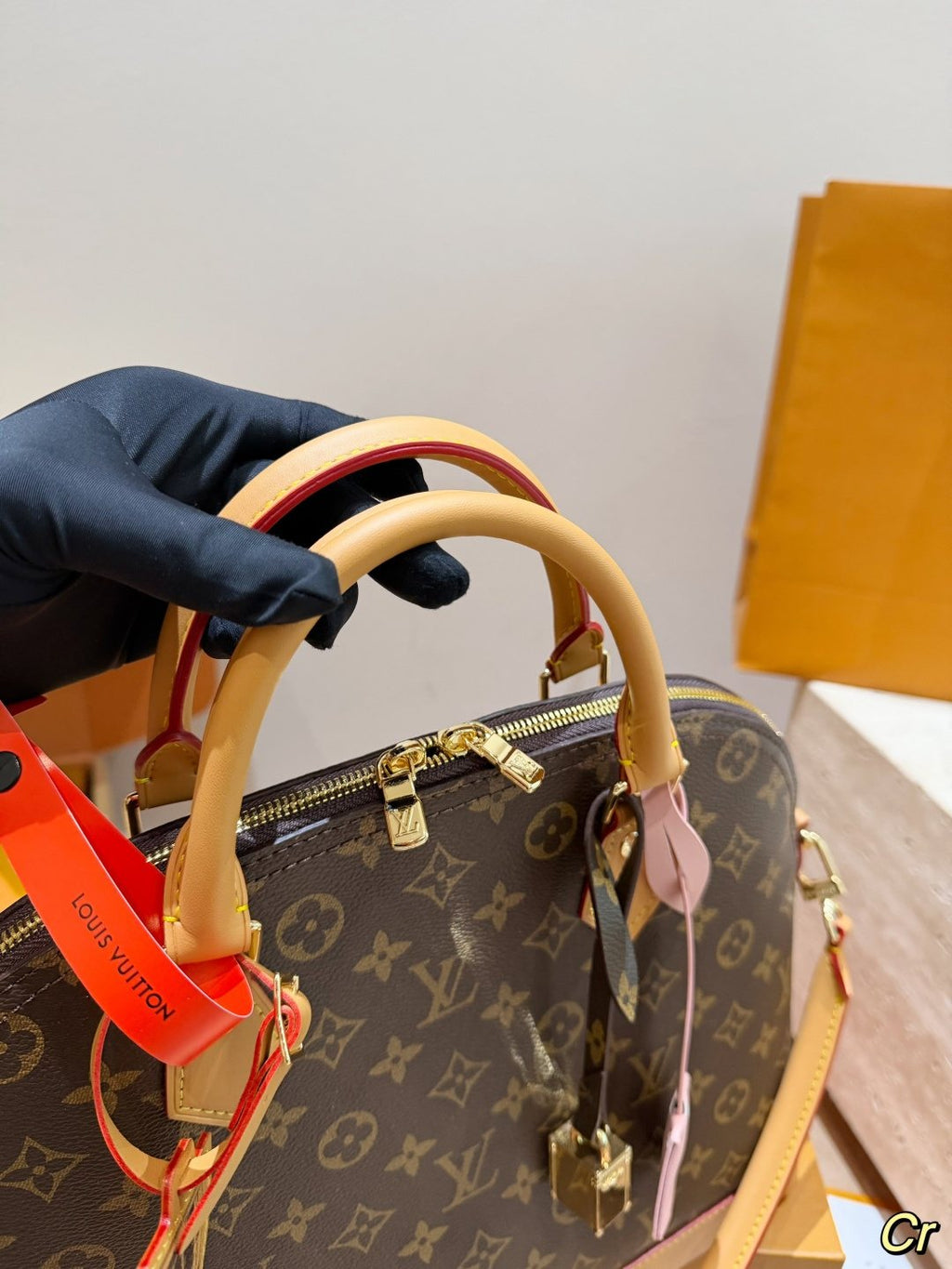 Louis Vuitton Monogram Bolide Dome Handbag — front