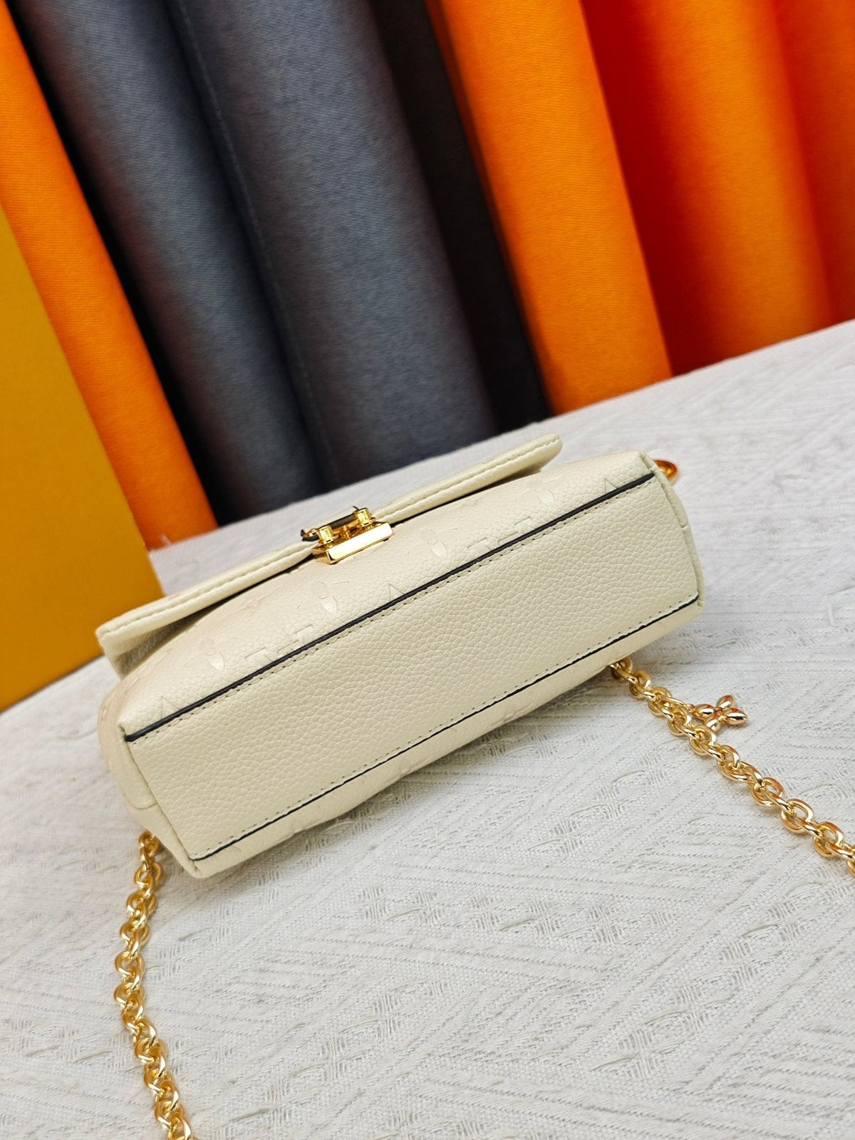 Louis Vuitton Nano Madeleine Monogram Empreinte Handbag — detail