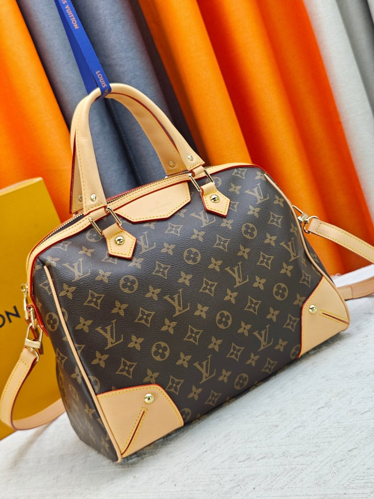 Louis Vuitton Retiro Monogram Handbag — front