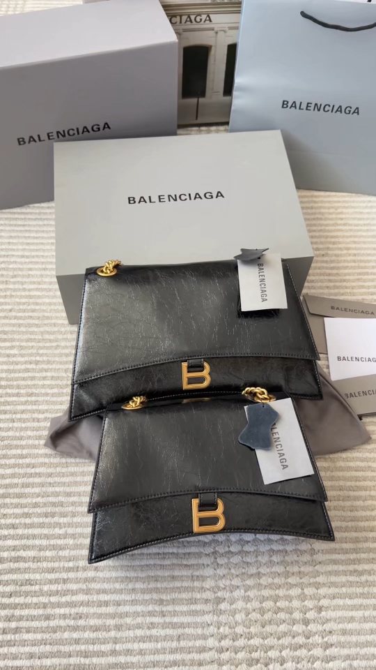 Balenciaga Crush Chain-Strap Flap Bag — hero
